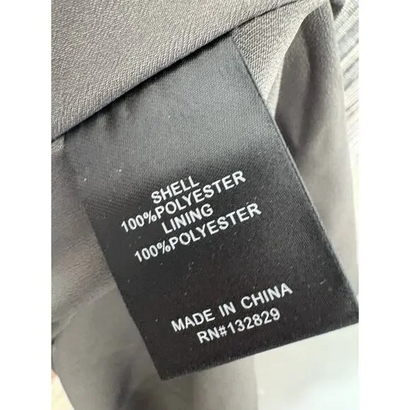 Lovers + Friends Tanya Midi Dress Silver Small Metallic Pleated Rhinestone Strap - Picture 6 of 14